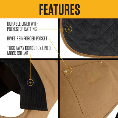 Wearable Tech Breathable Fabric Hunting Dog Clothing Vintage Print Orthopedic