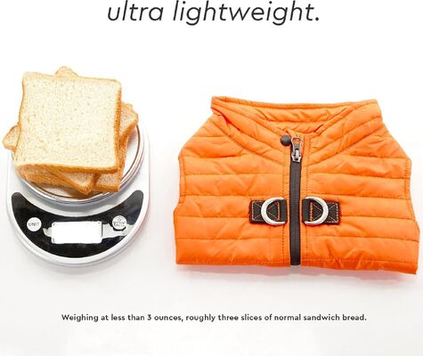 Adjustable Waistband Glow-in-the-Dark Dog  Clothes Winter Jacket