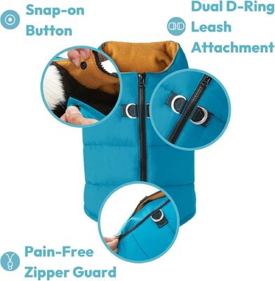 Pet-Friendly Certification Fluorescent-Free Dog Clothes Adjustable