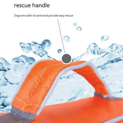 Portable Outdoor Dog Life Jacket: Swim - Safe Pet Clothing for Large Breeds