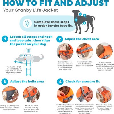 Portable Outdoor Dog Life Jacket: Swim - Safe Pet Clothing for Large Breeds