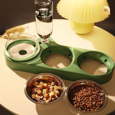 Pet Drinking Machine Stainless Steel Base Portable Design Carbon Filter