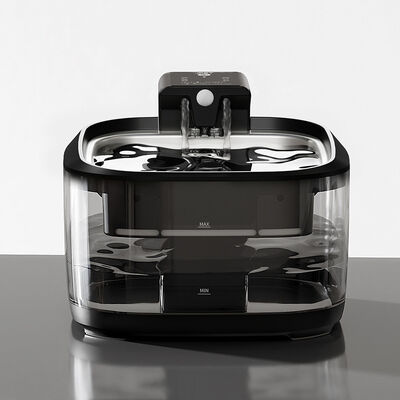 Pet Drinking Machine Stainless Steel Base Child Safety Lock Portable Design