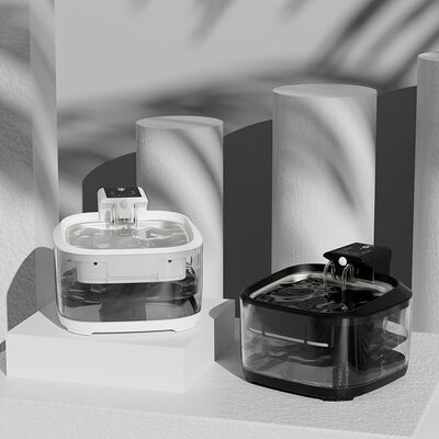 Pet Drinking Machine Stainless Steel Base Child Safety Lock Portable Design