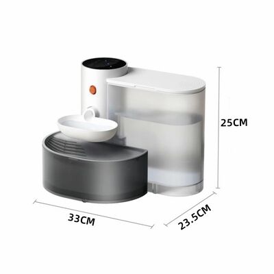 Foldable Design Stainless Steel Base Automatic Shut-off Pet Drinking Machine