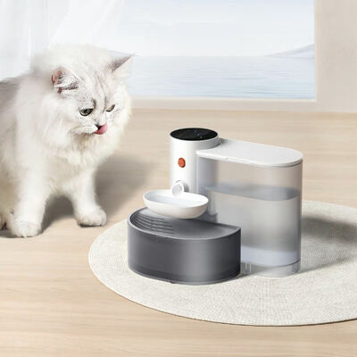 Foldable Design Stainless Steel Base Automatic Shut-off Pet Drinking Machine