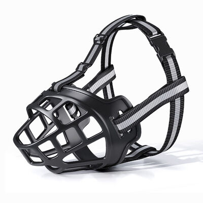 Soft Silicone Dog Muzzle Anti-Licking Anti-Messing Allow Drinking & Panting