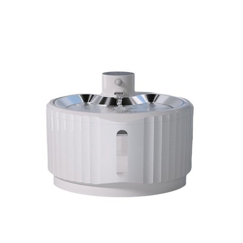 Stainless Steel Base Pet Water Dispensers Auto Fill Dog Water Bowl Customizable