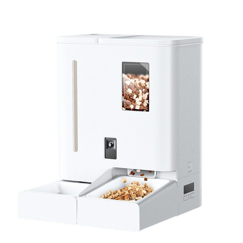 ​Dual Feeding Pet Automatic Feeders No Filter Needed ​Voice Assistant Control