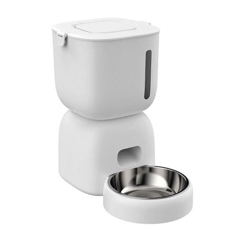 Plastic ​Smart Pet Automatic Feeders Scheduled Dry Food Dispenser For Dogs And Cats