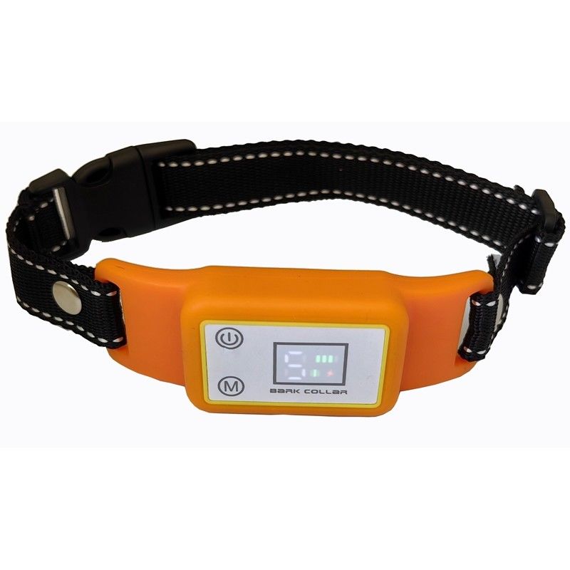 Electronic Dog Bark GPS Tracking Shock Collar Waterproof Hypoallergenic Voice Control