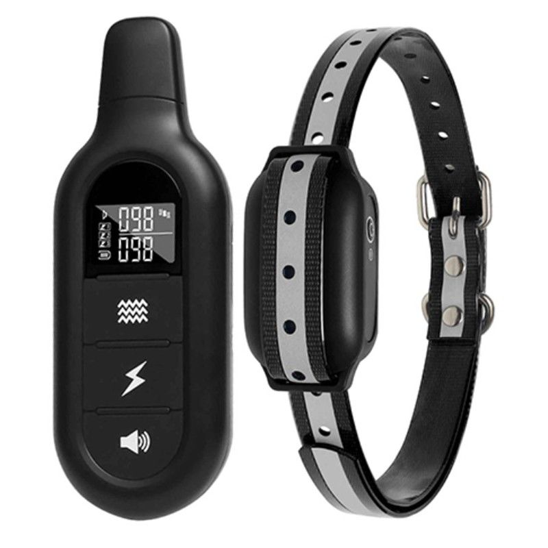 GPS Tracking Dog Park Shock Collar Voice Control Ultrasonic AI Adaptive Training