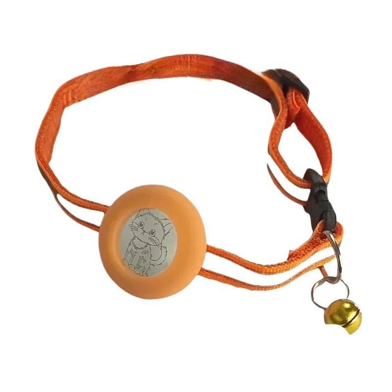 Bluetooth Smart GPS Dog Collar Cellular Subscription Breakaway Design Cat Locator Collar