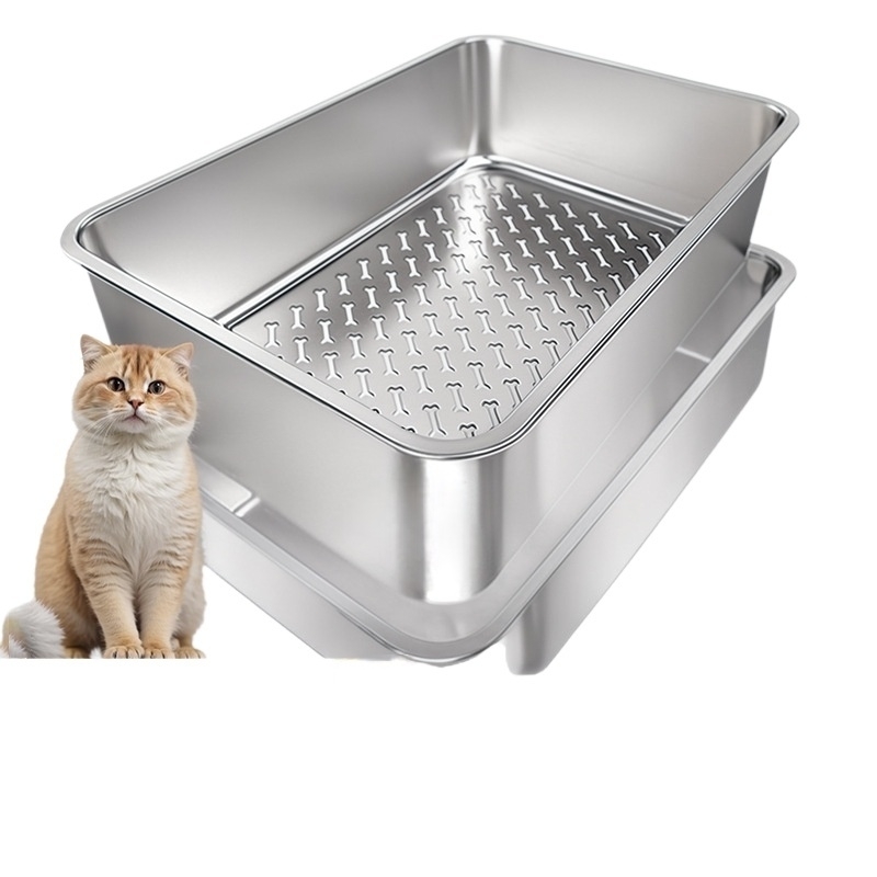 Large Capacity Odor Absorption Quiet Operation Smart Litter Box