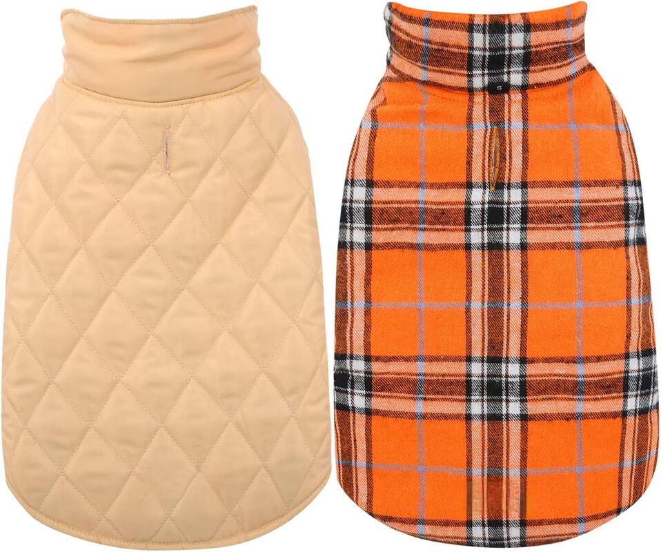 Waterproof Thickened & Insulated Pet Outdoor Wear Color-Blocking Design