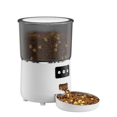 5G WiFi Connection Automatic Dry Food Dispenser With 5000mAh Battery ​AI Health Analysis