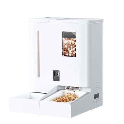 ​Dual Feeding Pet Automatic Feeders No Filter Needed ​Voice Assistant Control
