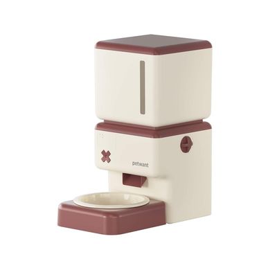 Wireless 2.4G WiFi App Pet Automatic Feeders 5000mAh Battery Auto Pet Food Dispenser