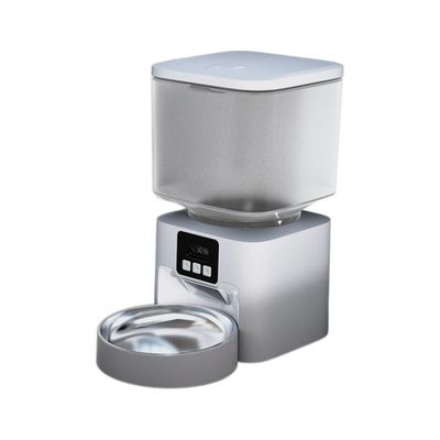 Scheduled Smart Automatic Pet Feeder , APP Control Cat Food Auto Feeder With Camera