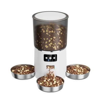 ​Multi Pet Recognition Auto Feeder 2.4G WiFi App Electric Automatic Cat Feeder