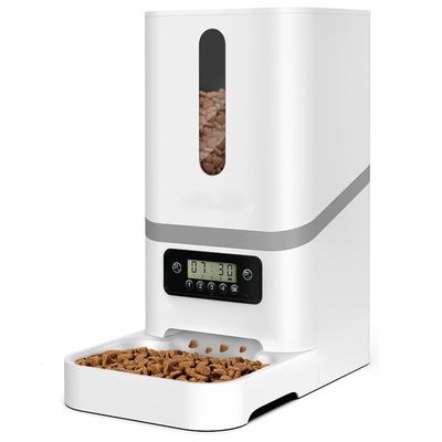​AI Health Analysis Automatic Dog Food Dispenser Smart with Silicone Mat UV Light