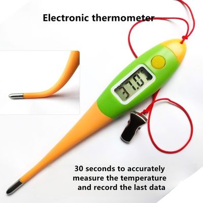 Multi Sensor Fusion Digital Pet Thermometer Portable Waterproof For Cat And Dog